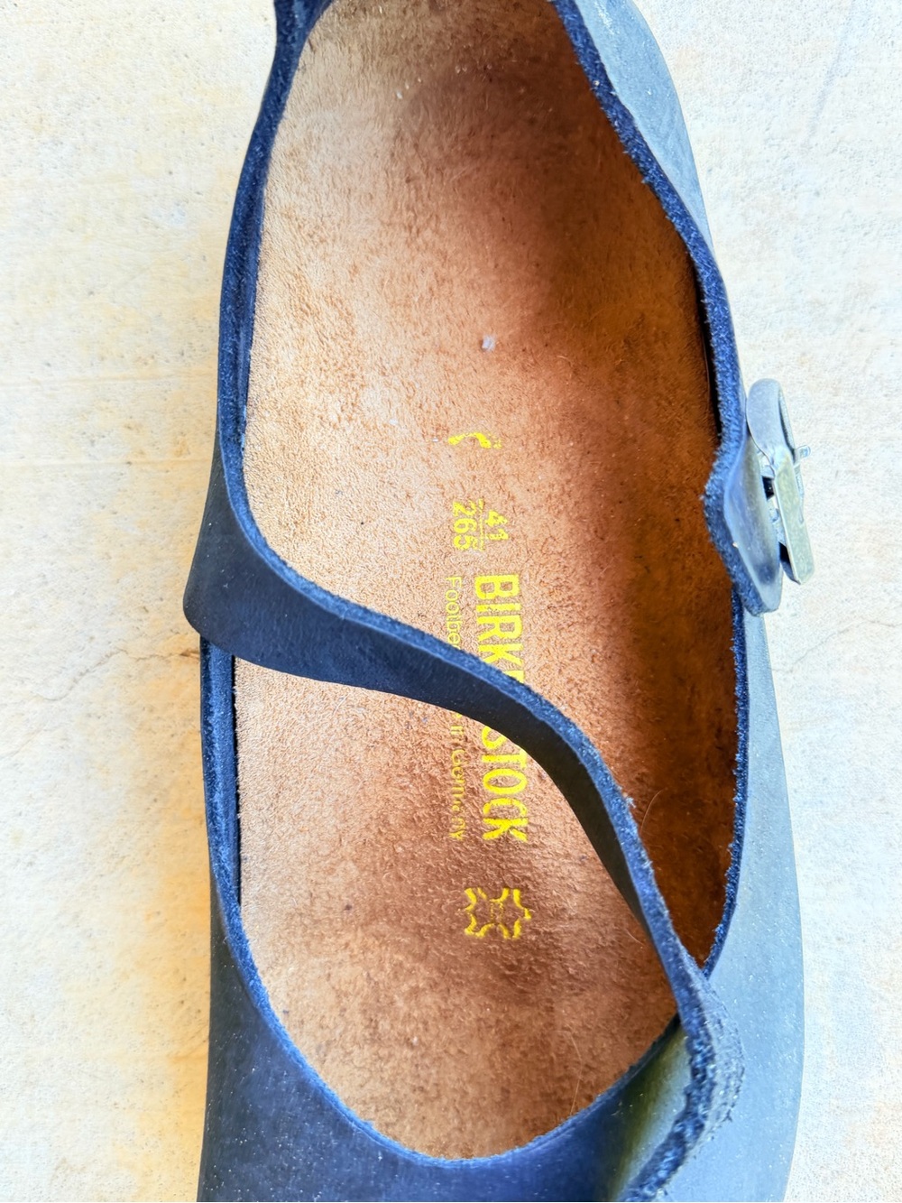 Birkenstock Montova 41 New Genuine Leather - Picture 2 of 3